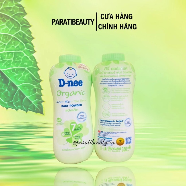 Phấn em bé D-NEE 350G - Hoa Anh Đào Phấn em bé D-NEE 350G - Hoa Anh Đào