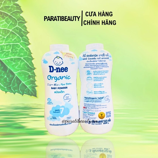 Phấn em bé D-NEE 350G - Hoa Anh Đào Phấn em bé D-NEE 350G - Hoa Anh Đào