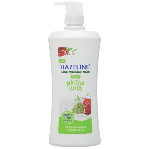 Sữa Tắm HAZELINE Hương Matcha Đậu Đỏ 667ml