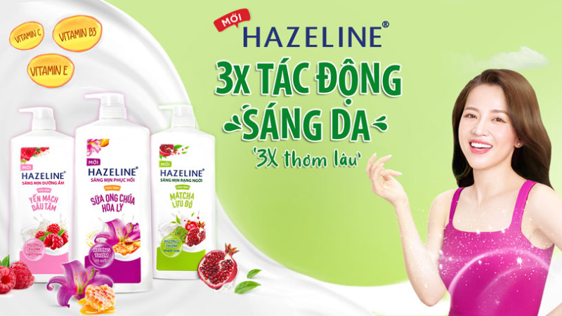 Sữa Tắm HAZELINE Sữa Ong Chúa Hoa Ly 667ml