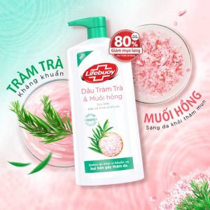 Sữa Tắm LIFEBUOY Tràm Trà Và Muối Hồng 782ml