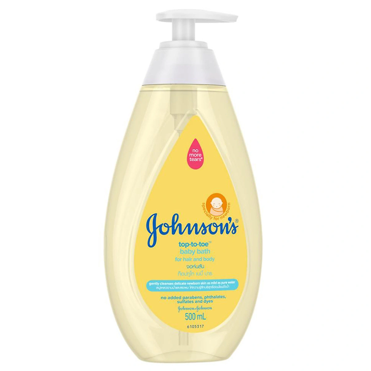 Tắm gội JOHNSON 500ml