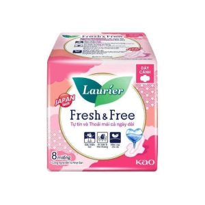Băng Vệ Sinh Laurier - Dày Cánh (8 Miếng)