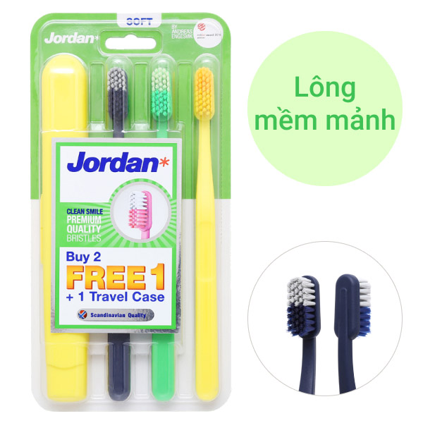 Bàn Chải JORDAN - Clean Smile Mềm