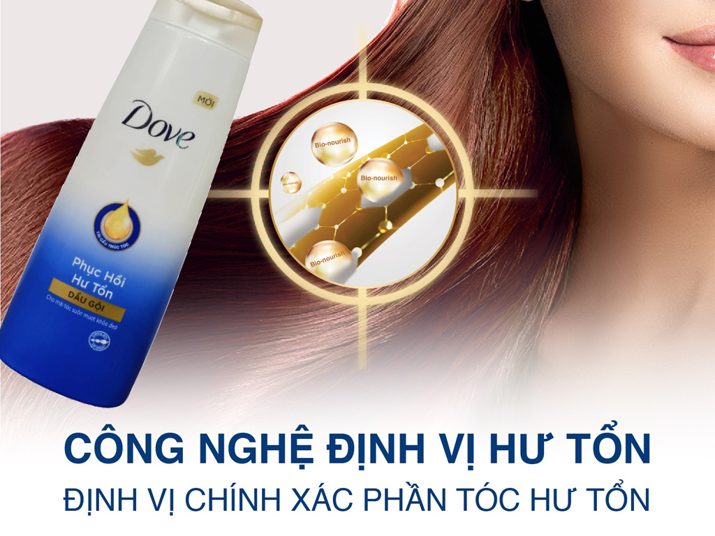Dầu Gội DOVE 325g