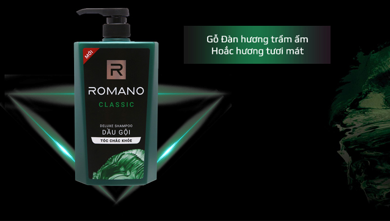 Dầu Gội ROMANO 650g