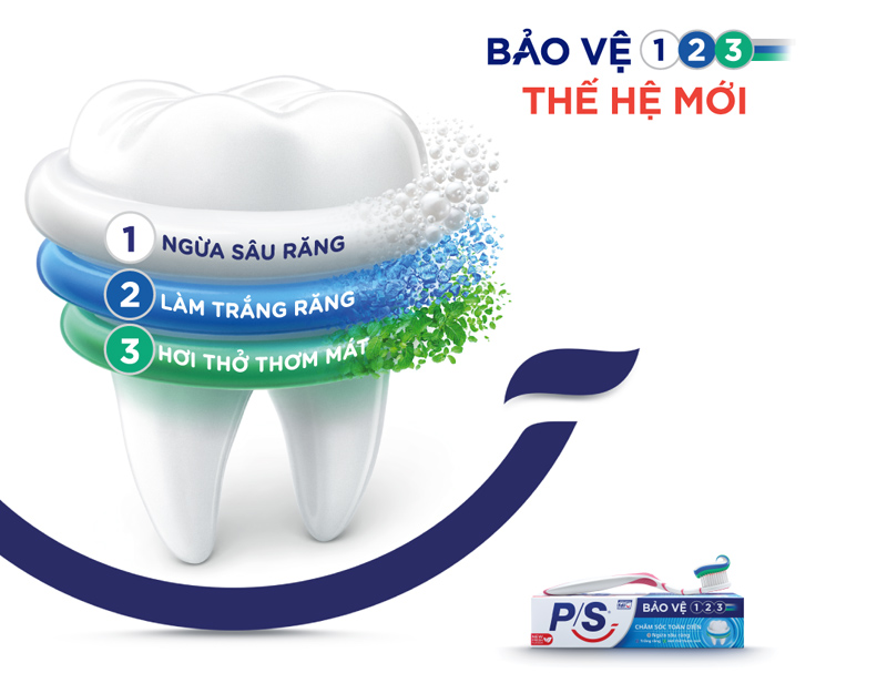 Kem đánh răng P/S - 180g