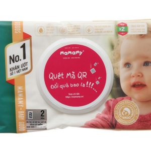 Khăn Ướt MAMAMY 80 Tờ - Không Mùi