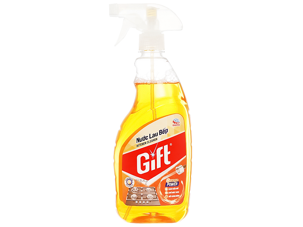 Nước Lau Bếp GIFT - Oarange Power 540ml