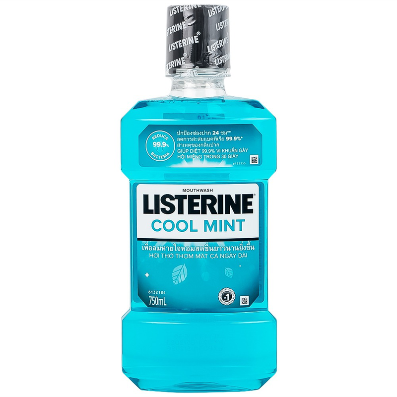 Nước súc miệng Listerine - Cool Mint 750ml