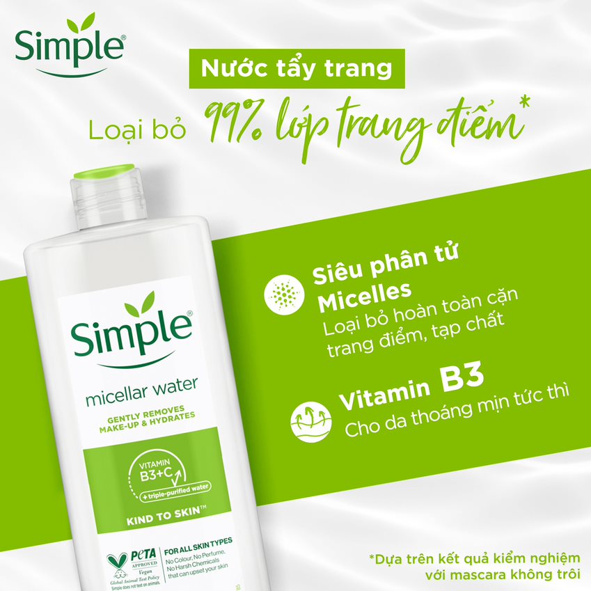 Nước Tẩy Trang Simple