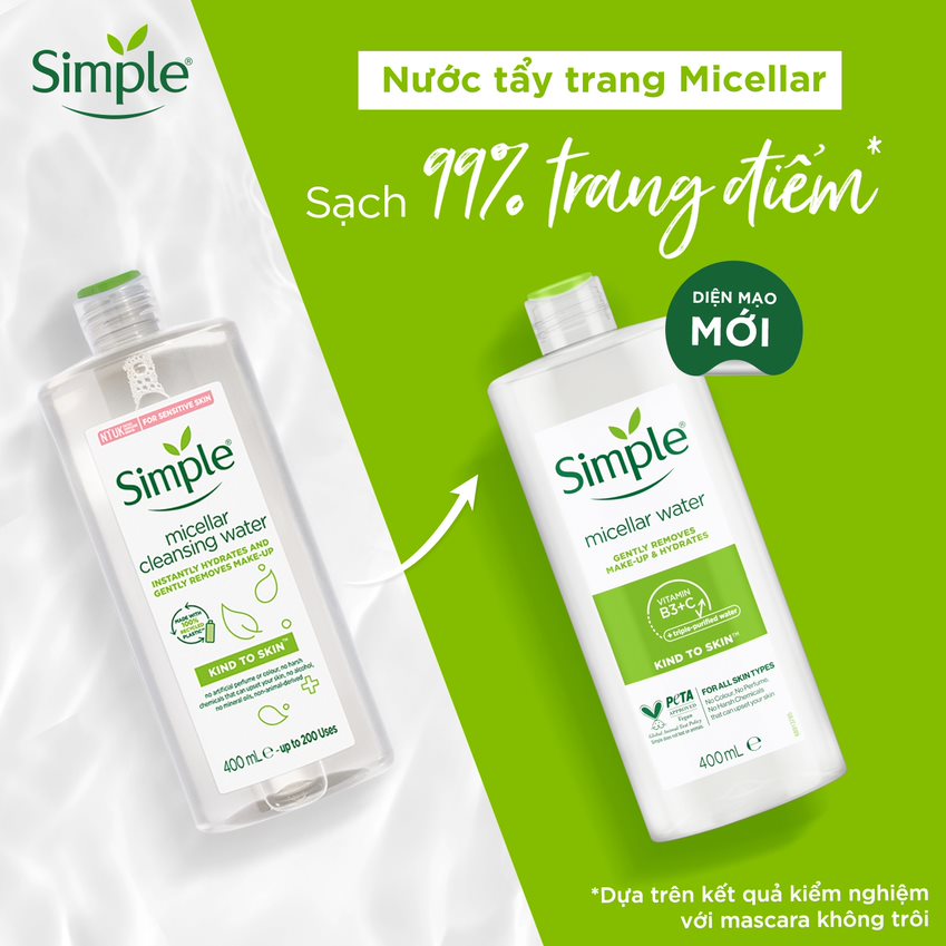 Nước Tẩy Trang Simple