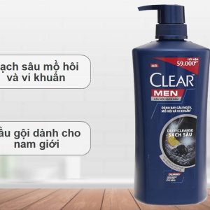 Dầu Gội Clear Men 612ml