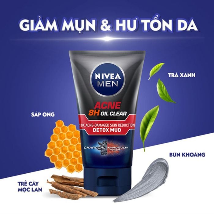 Sữa Rửa Mặt NIVEA Men 100g