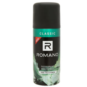 Xịt Khử Mùi ROMANO 150ml